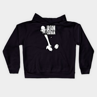 jason statham fan works graphic design and drawing by ironpalette Kids Hoodie